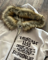 Hearujoy American Street Fashion Collection Versatile Hoodies Casual Zip Up Hooded Jacket Mens Comfortable Thickened Cardigan Coat Tops